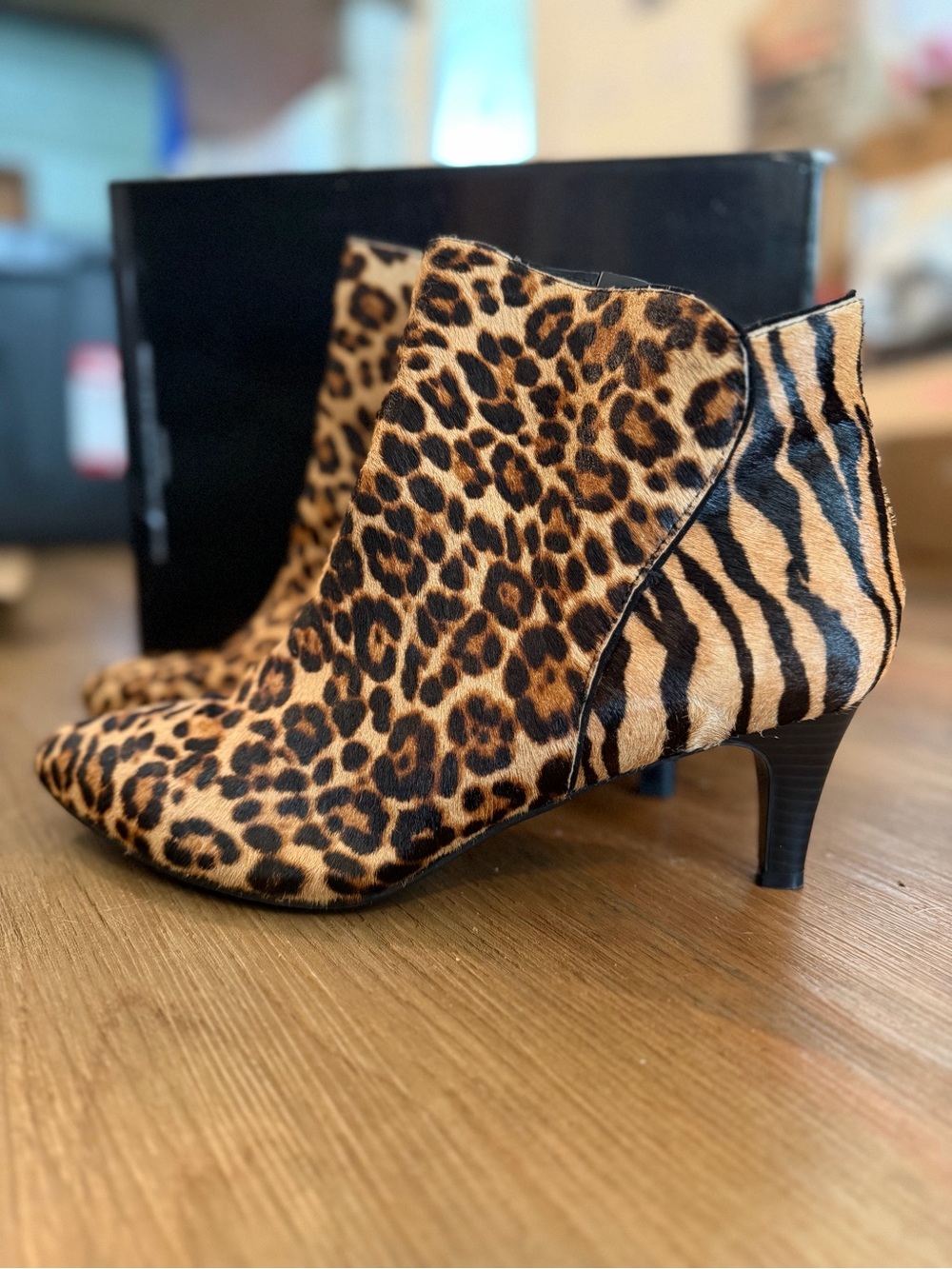 Alfani Harpperch Kitten Heel Booties, 9.5 M